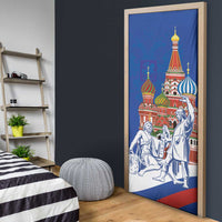 Russia National Unity Day Door Cover Minin And Pozharsky Monument - Wonder Print Shop