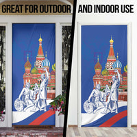 Russia National Unity Day Door Cover Minin And Pozharsky Monument - Wonder Print Shop