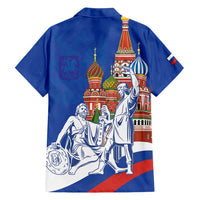 Russia National Unity Day Family Matching Long Sleeve Bodycon Dress and Hawaiian Shirt Minin And Pozharsky Monument - Wonder Print Shop