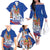 Russia National Unity Day Family Matching Off The Shoulder Long Sleeve Dress and Hawaiian Shirt Minin And Pozharsky Monument - Wonder Print Shop