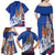 Russia National Unity Day Family Matching Off Shoulder Maxi Dress and Hawaiian Shirt Minin And Pozharsky Monument - Wonder Print Shop