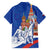 Russia National Unity Day Family Matching Off Shoulder Maxi Dress and Hawaiian Shirt Minin And Pozharsky Monument - Wonder Print Shop