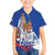Russia National Unity Day Family Matching Off Shoulder Short Dress and Hawaiian Shirt Minin And Pozharsky Monument - Wonder Print Shop