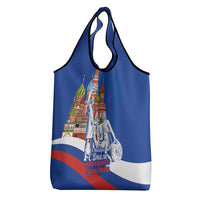 Russia National Unity Day Grocery Bag Minin And Pozharsky Monument - Wonder Print Shop