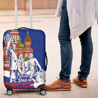 Russia National Unity Day Luggage Cover Minin And Pozharsky Monument - Wonder Print Shop