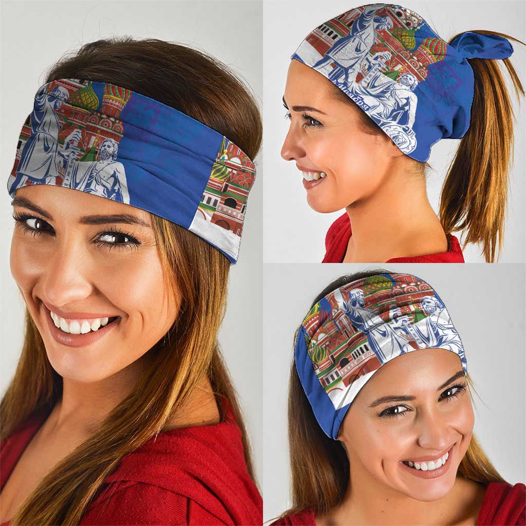 Russia National Unity Day Neck Gaiter Minin And Pozharsky Monument - Wonder Print Shop