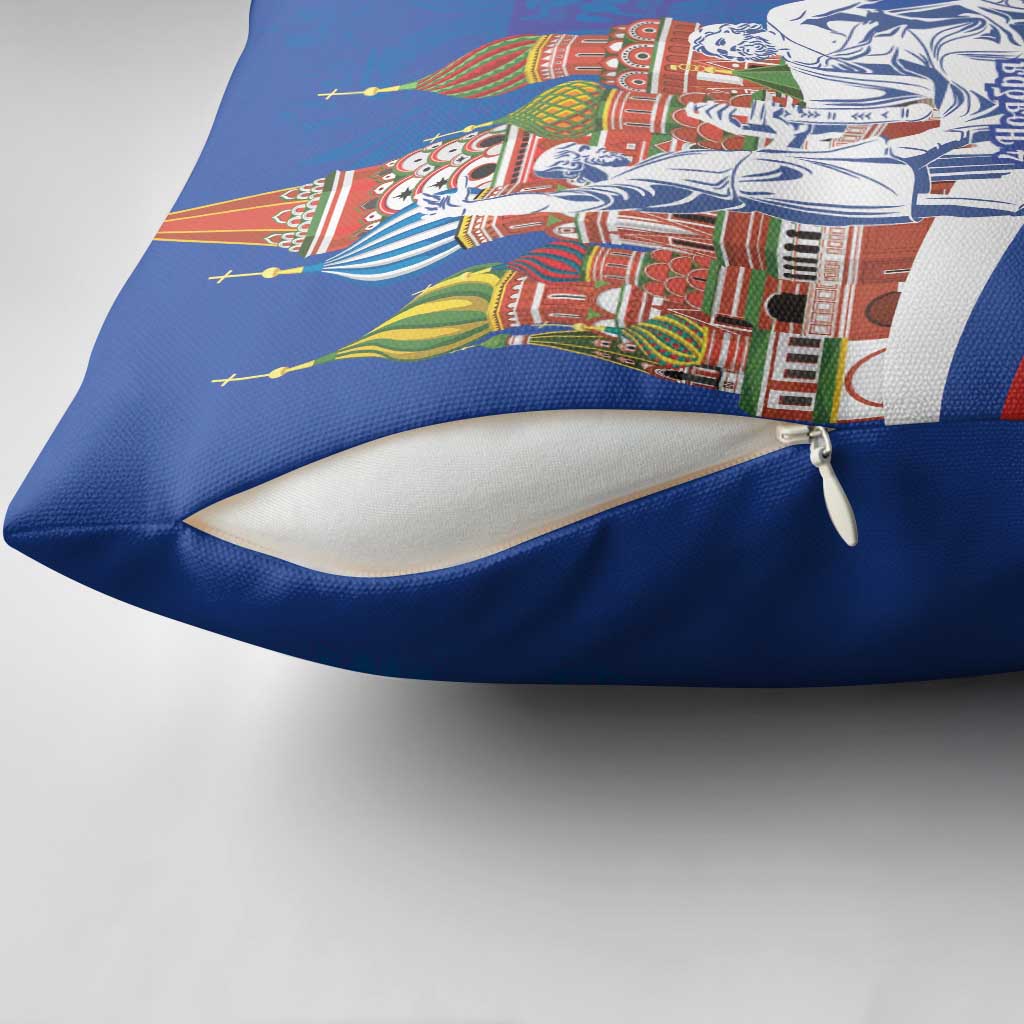 Russia National Unity Day Pillow Cover Minin And Pozharsky Monument - Wonder Print Shop