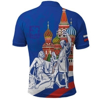 Russia National Unity Day Polo Shirt Minin And Pozharsky Monument - Wonder Print Shop