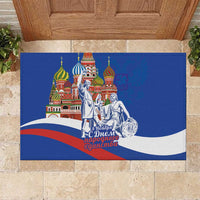 Russia National Unity Day Rubber Doormat Minin And Pozharsky Monument - Wonder Print Shop