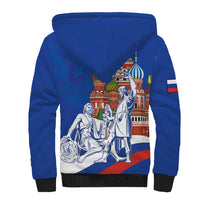 Russia National Unity Day Sherpa Hoodie Minin And Pozharsky Monument - Wonder Print Shop