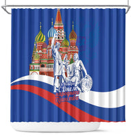 Russia National Unity Day Shower Curtain Minin And Pozharsky Monument - Wonder Print Shop