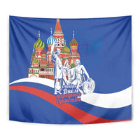 Russia National Unity Day Tapestry Minin And Pozharsky Monument - Wonder Print Shop