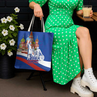 Russia National Unity Day Tote Bag Minin And Pozharsky Monument - Wonder Print Shop