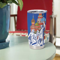 Russia National Unity Day Tumbler Cup Minin And Pozharsky Monument - Wonder Print Shop