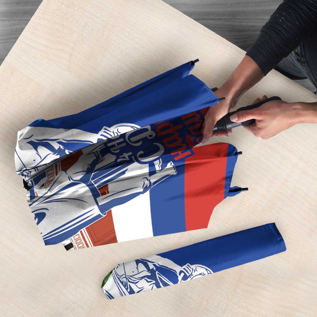 Russia National Unity Day Umbrella Minin And Pozharsky Monument - Wonder Print Shop