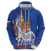 Russia National Unity Day Zip Hoodie Minin And Pozharsky Monument - Wonder Print Shop