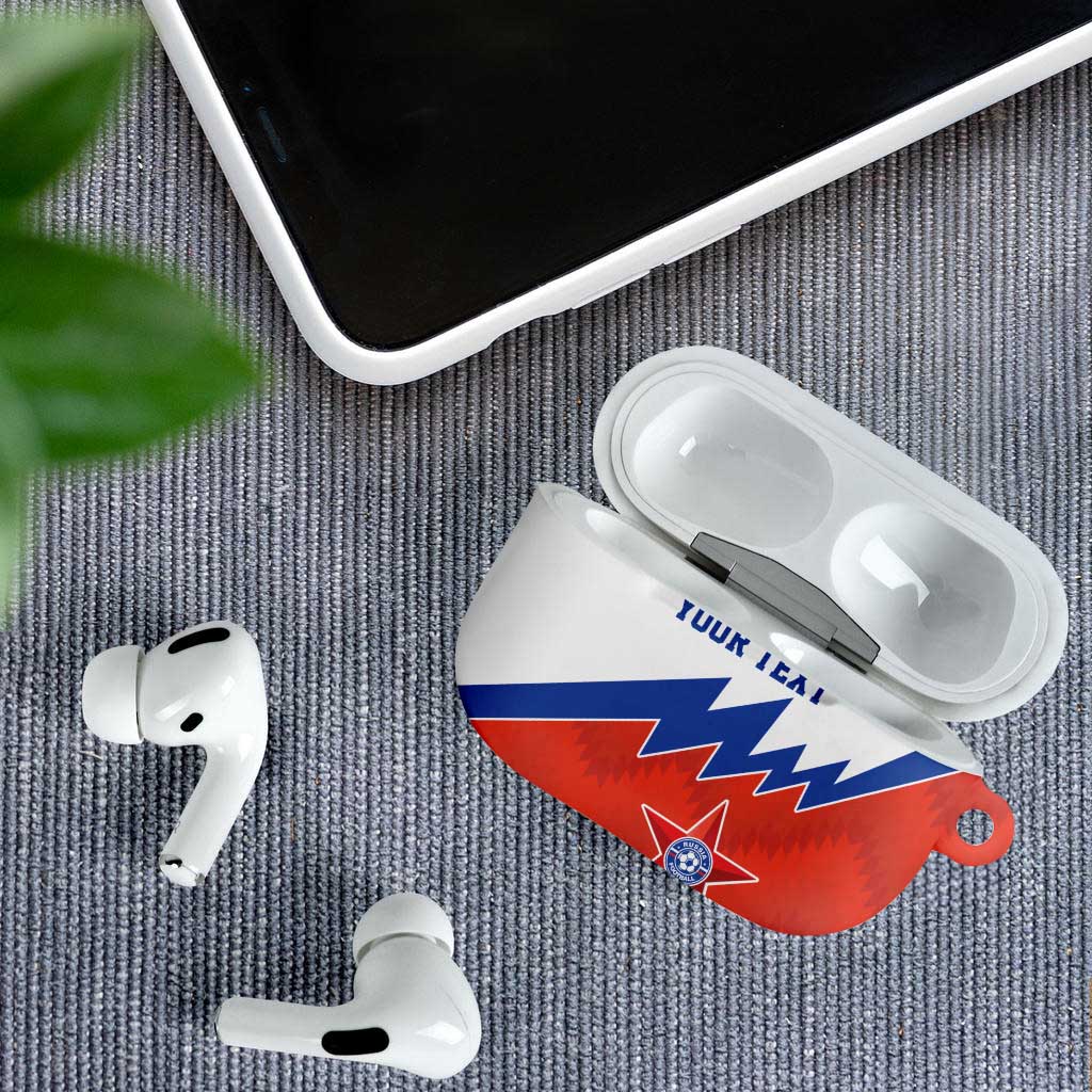 Personalized Russia Football AirPods Case The National Team Go Champion - Wonder Print Shop