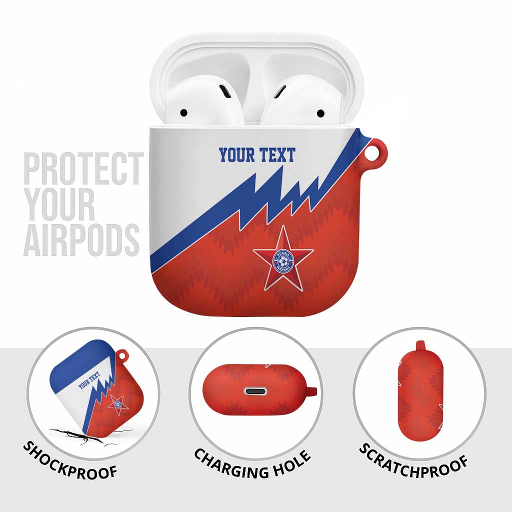 Personalized Russia Football AirPods Case The National Team Go Champion - Wonder Print Shop
