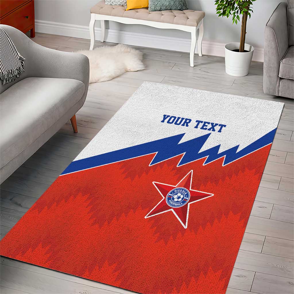 Personalized Russia Football Area Rug The National Team Go Champion - Wonder Print Shop