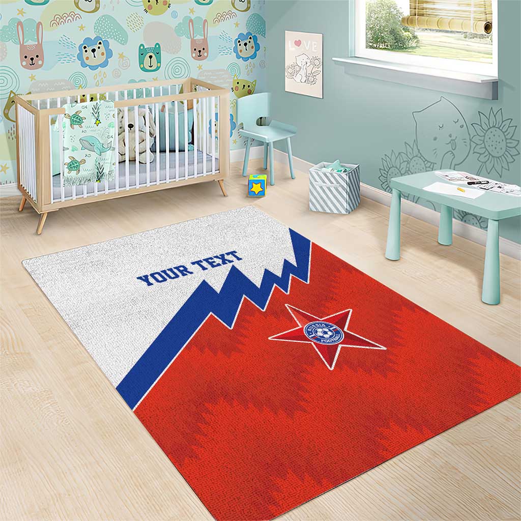 Personalized Russia Football Area Rug The National Team Go Champion - Wonder Print Shop