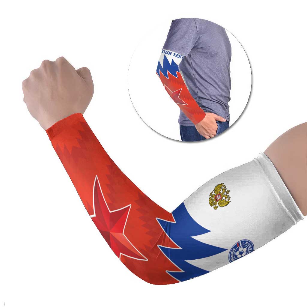 Personalized Russia Football Arm Sleeves The National Team Go Champion - Wonder Print Shop