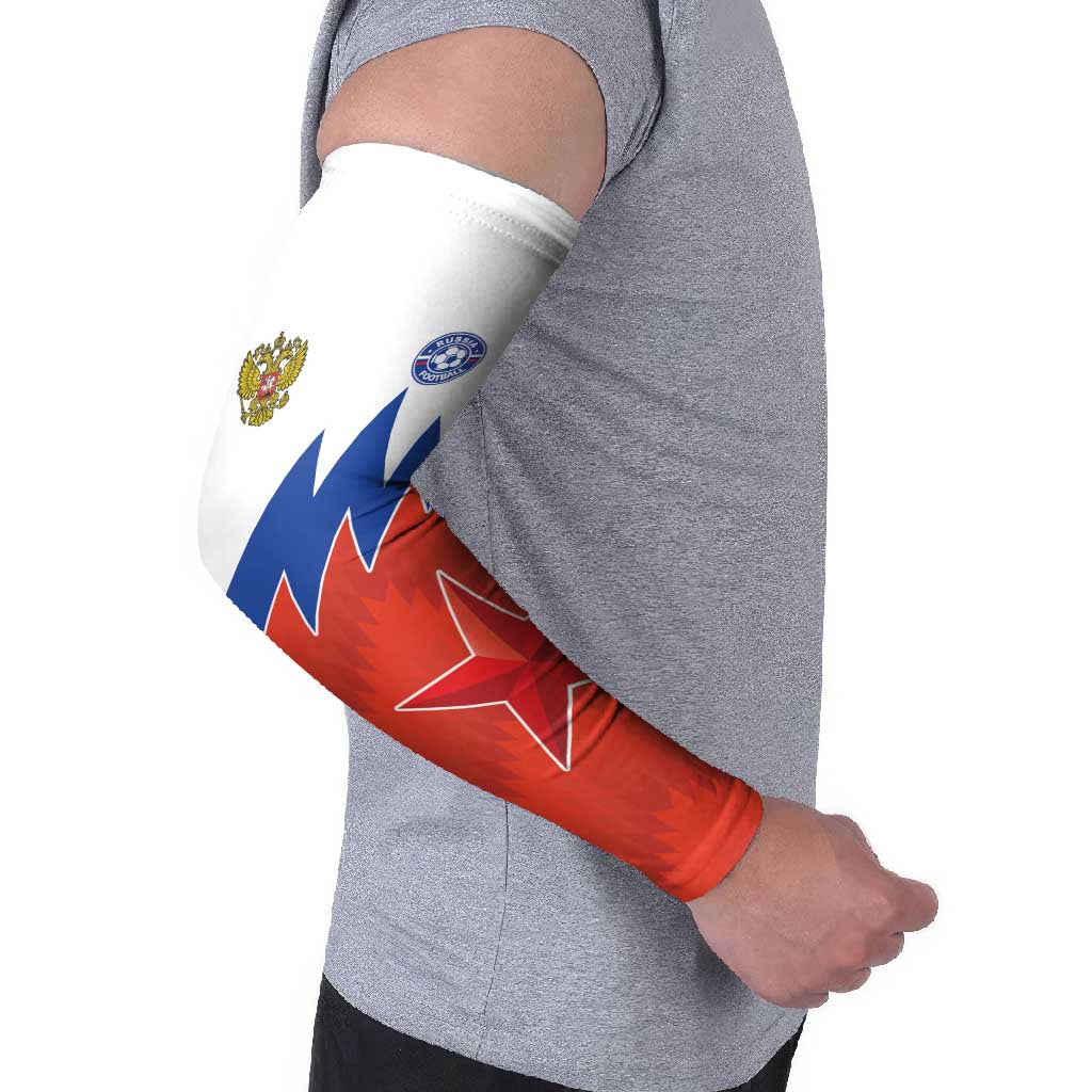 Personalized Russia Football Arm Sleeves The National Team Go Champion - Wonder Print Shop