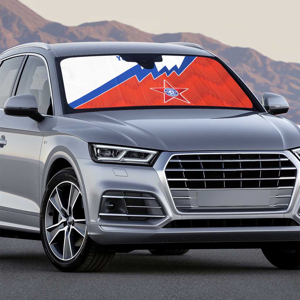 Personalized Russia Football Auto Sun Shade The National Team Go Champion - Wonder Print Shop