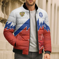 Personalized Russia Football Bomber Puffer Jacket The National Team Go Champion - Wonder Print Shop