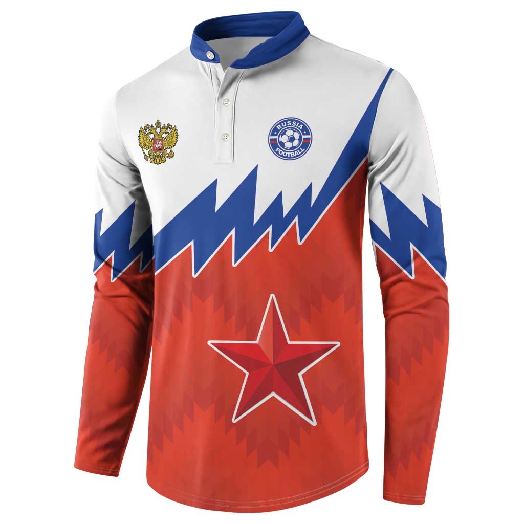 Personalized Russia Football Button Sweatshirt The National Team Go Champion - Wonder Print Shop