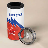Personalized Russia Football 4 in 1 Can Cooler Tumbler The National Team Go Champion - Wonder Print Shop