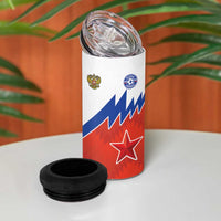 Personalized Russia Football 4 in 1 Can Cooler Tumbler The National Team Go Champion - Wonder Print Shop