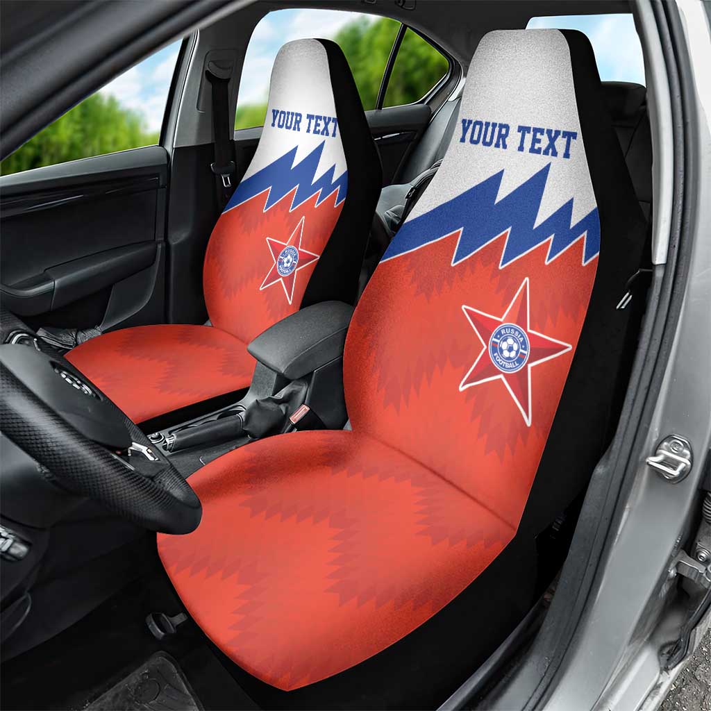 Personalized Russia Football Car Seat Cover The National Team Go Champion - Wonder Print Shop
