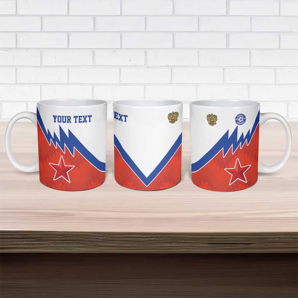 Personalized Russia Football Ceramic Mug The National Team Go Champion - Wonder Print Shop