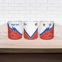 Personalized Russia Football Ceramic Mug The National Team Go Champion - Wonder Print Shop