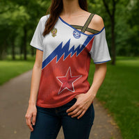 Personalized Russia Football Cross Shoulder Shirt The National Team Go Champion - Wonder Print Shop