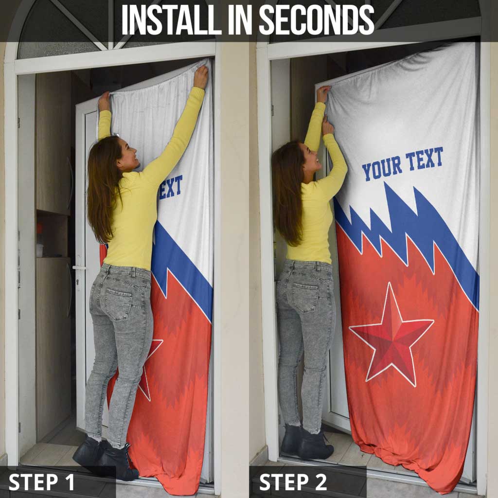 Personalized Russia Football Door Cover The National Team Go Champion - Wonder Print Shop