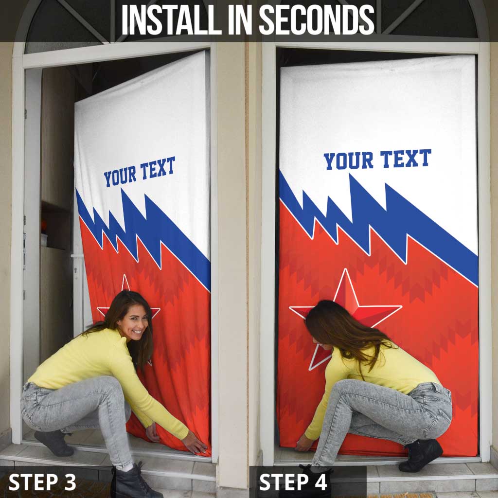 Personalized Russia Football Door Cover The National Team Go Champion - Wonder Print Shop