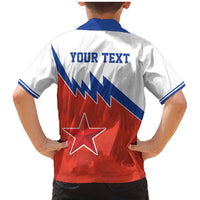 Personalized Russia Football Family Matching Mermaid Dress and Hawaiian Shirt The National Team Go Champion - Wonder Print Shop