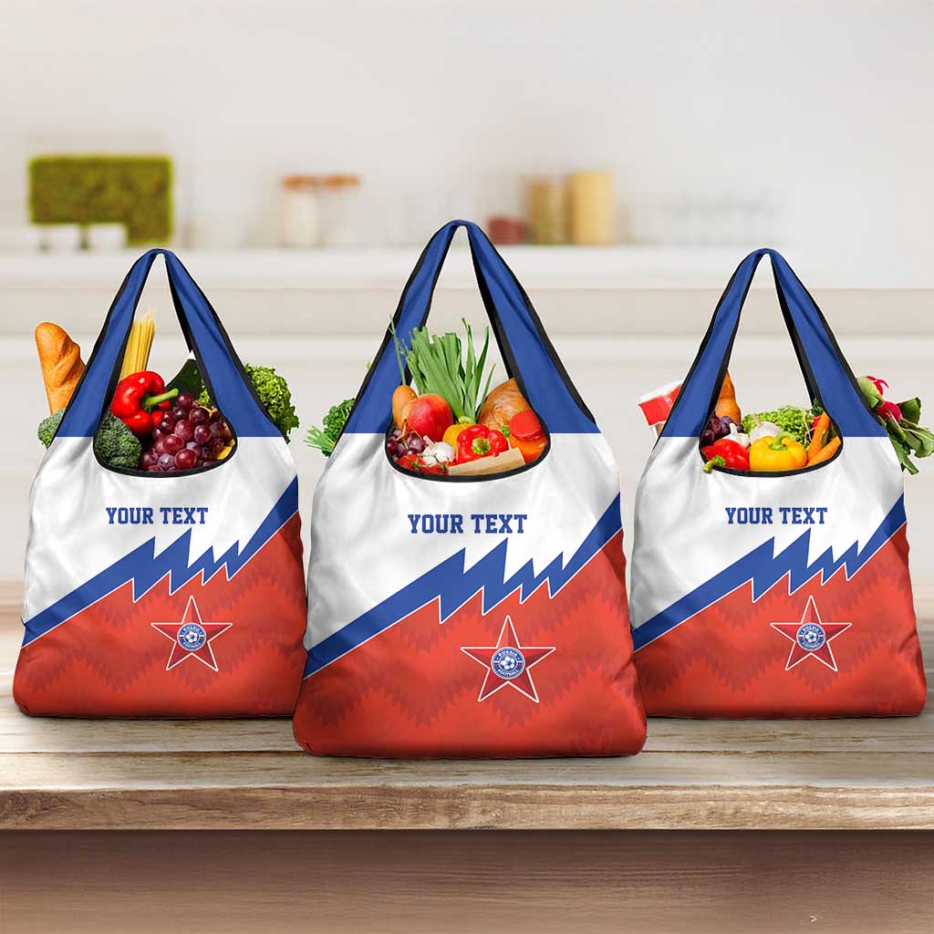 Personalized Russia Football Grocery Bag The National Team Go Champion - Wonder Print Shop