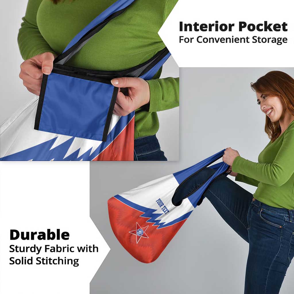 Personalized Russia Football Grocery Bag The National Team Go Champion - Wonder Print Shop