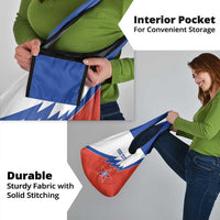 Personalized Russia Football Grocery Bag The National Team Go Champion - Wonder Print Shop