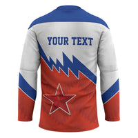 Personalized Russia Football Hockey Jersey The National Team Go Champion - Wonder Print Shop