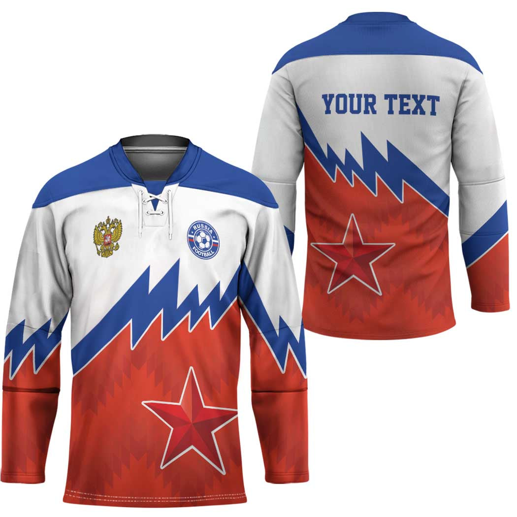 Personalized Russia Football Hockey Jersey The National Team Go Champion - Wonder Print Shop