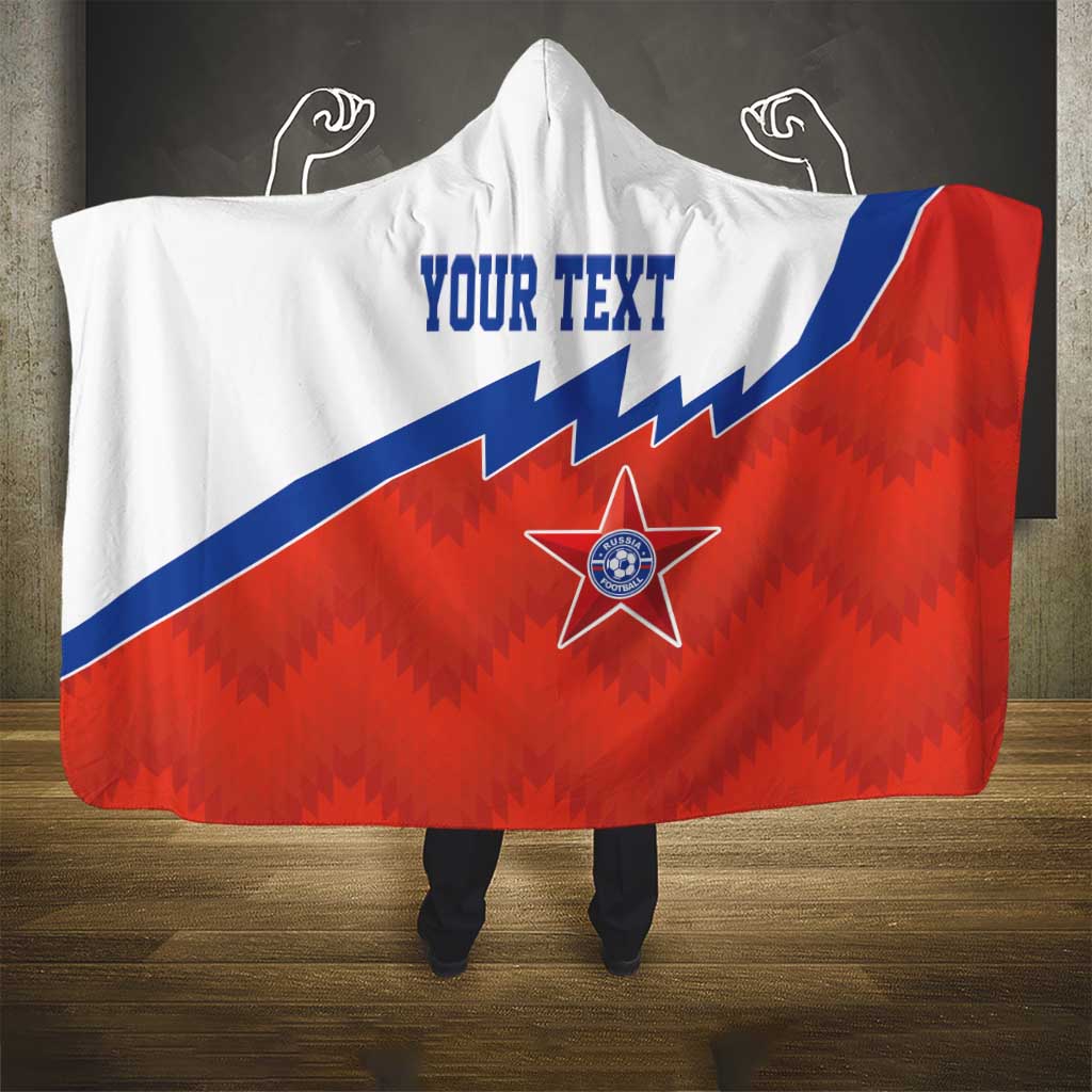 Personalized Russia Football Hooded Blanket The National Team Go Champion - Wonder Print Shop