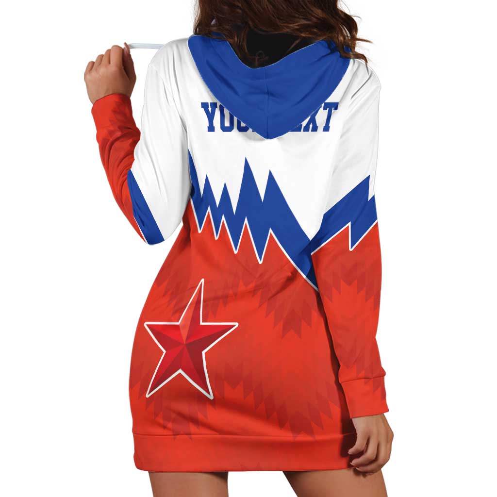 Personalized Russia Football Hoodie Dress The National Team Go Champion - Wonder Print Shop