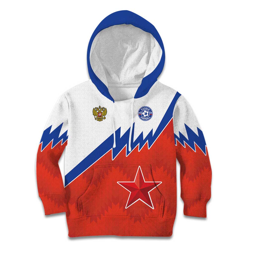 Personalized Russia Football Kid Hoodie The National Team Go Champion - Wonder Print Shop