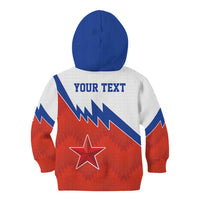 Personalized Russia Football Kid Hoodie The National Team Go Champion - Wonder Print Shop