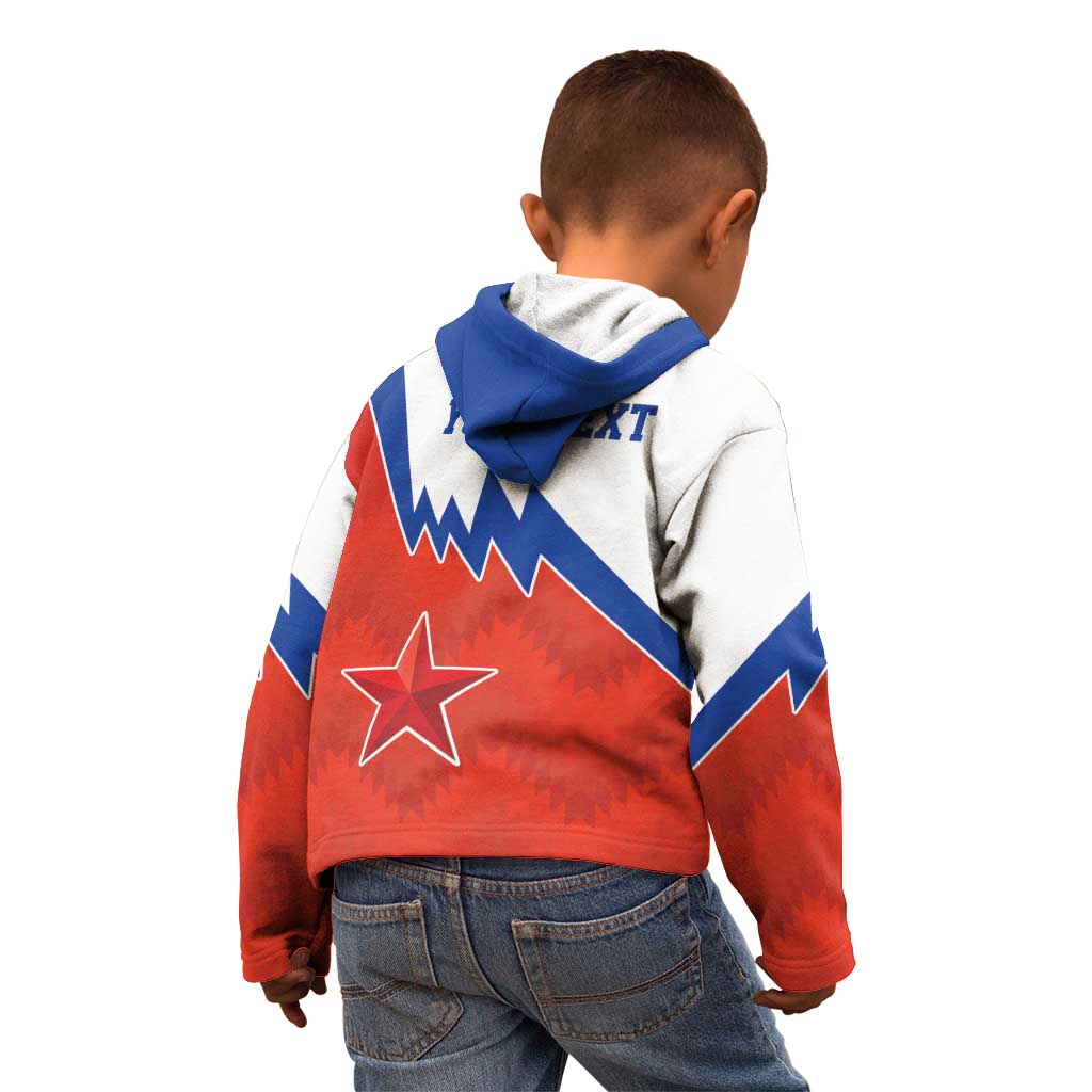 Personalized Russia Football Kid Hoodie The National Team Go Champion - Wonder Print Shop