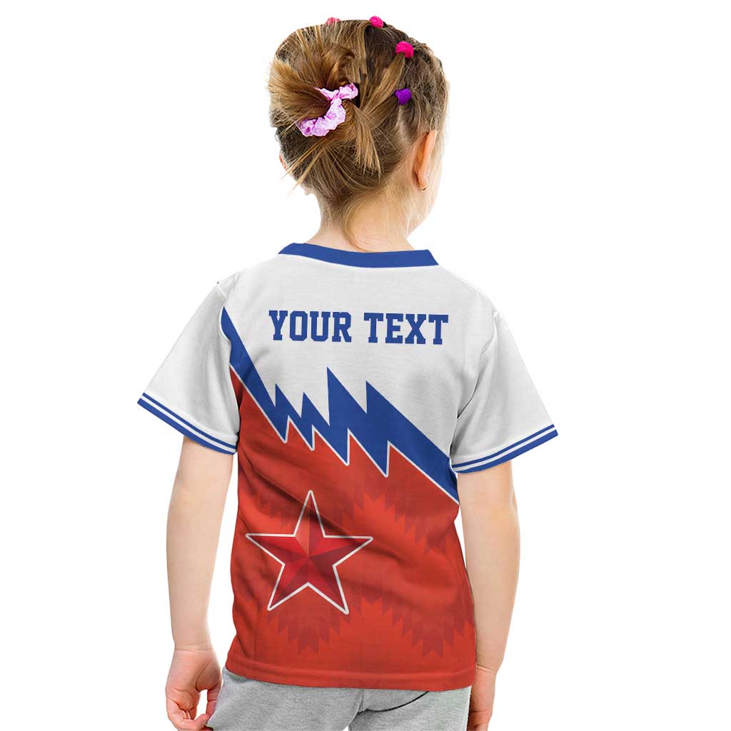 Personalized Russia Football Kid T Shirt The National Team Go Champion - Wonder Print Shop