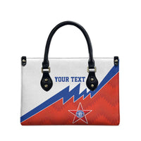 Personalized Russia Football Leather Bag The National Team Go Champion - Wonder Print Shop
